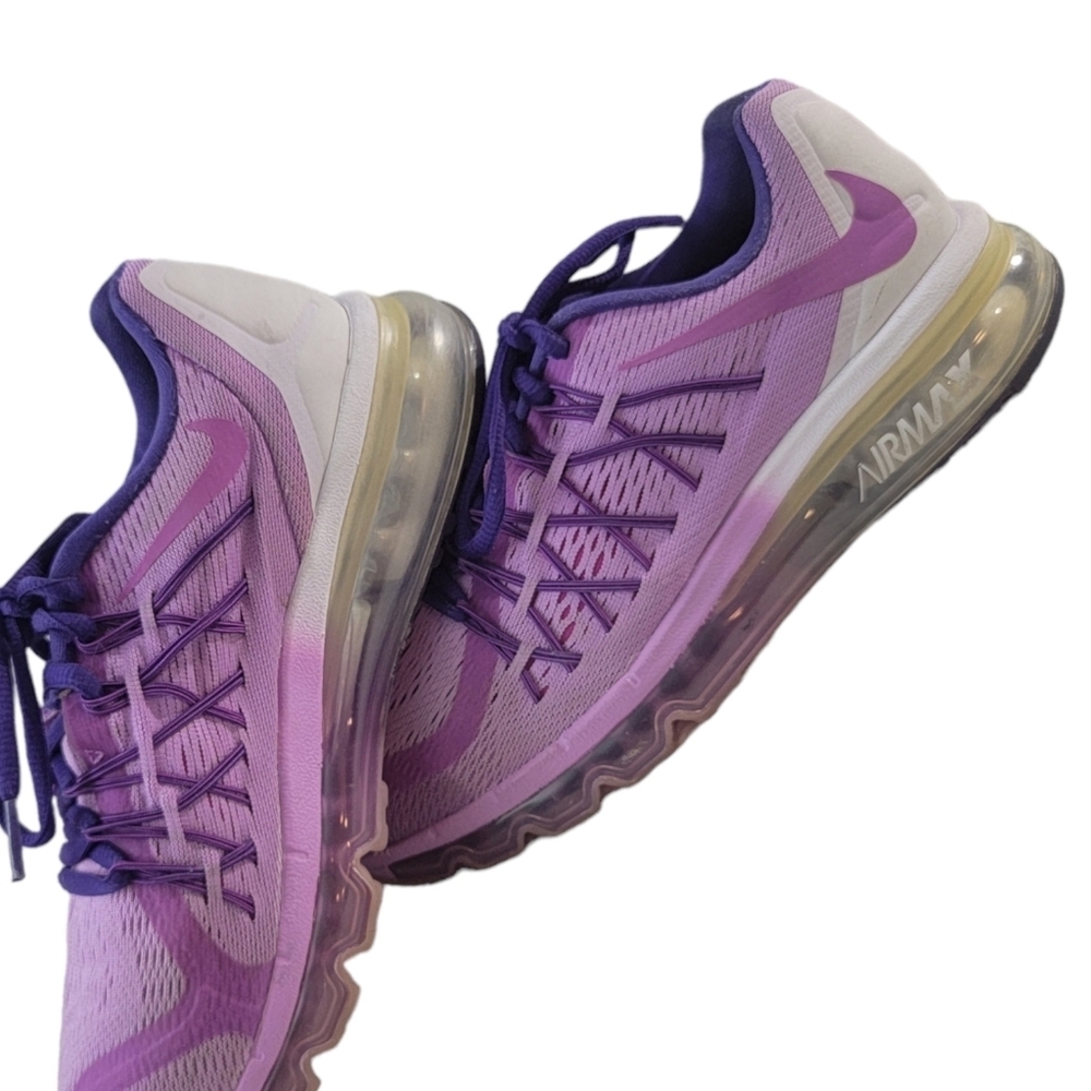 Nike Air Max. Light and dark purple. Woman's size 8 euro 9 705458-500 - Picture 14 of 15